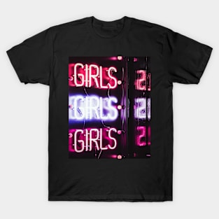 Pink neon, Girls T-Shirt